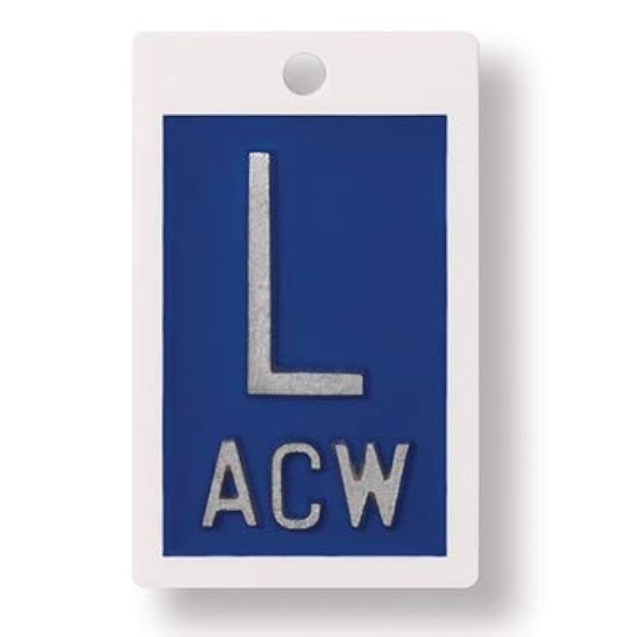 Amazon.com: X-Ray Markers (Plastic) - Blue, Left ONLY, 1